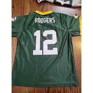 Aaron Rodgers Green bay Packers NFL Football Jersey #12 Youth XL 14-16